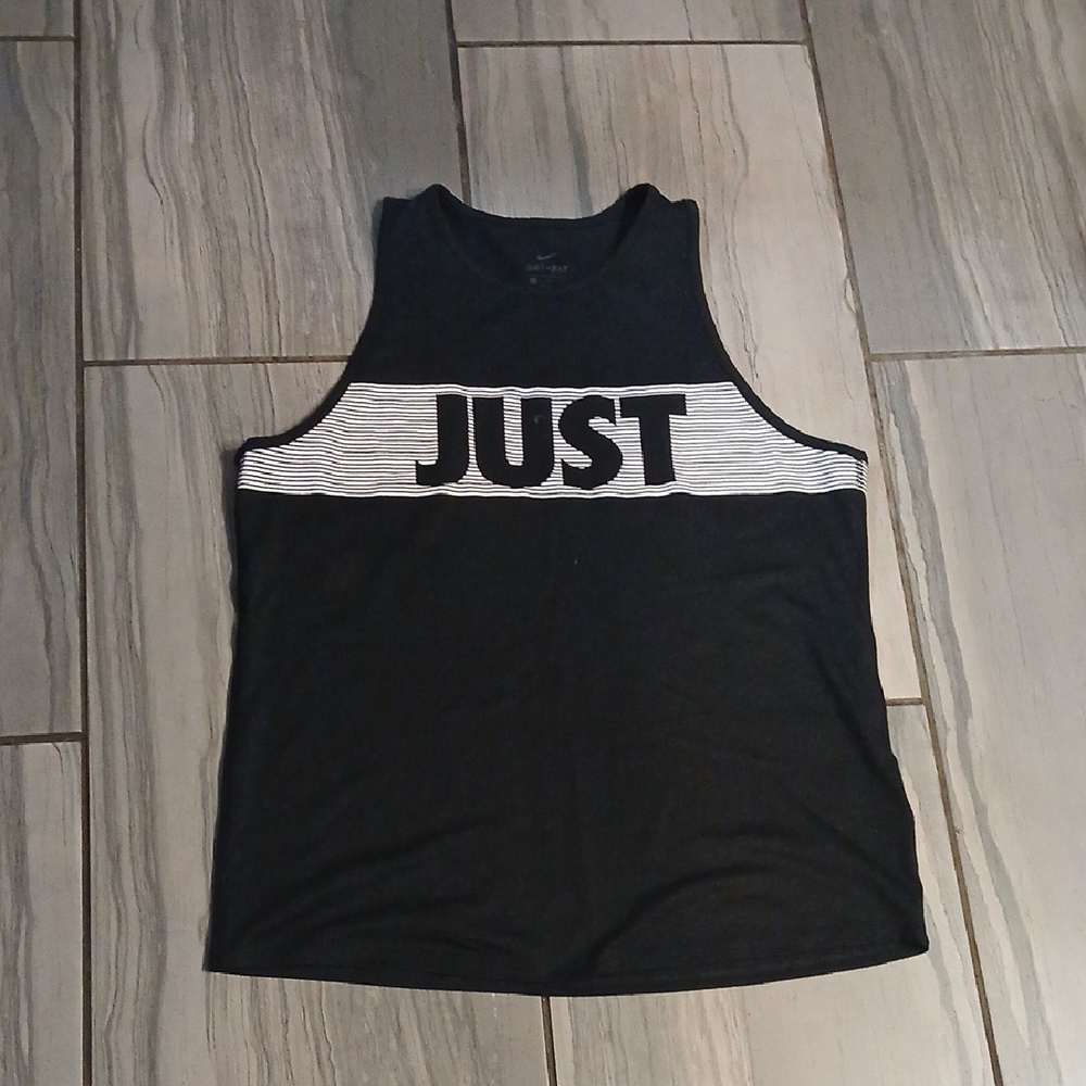 Nike Dri-FIT Gray Athletic Top